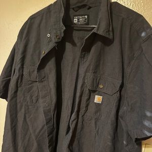 2XL Carharrt Button Down Short Sleeve
